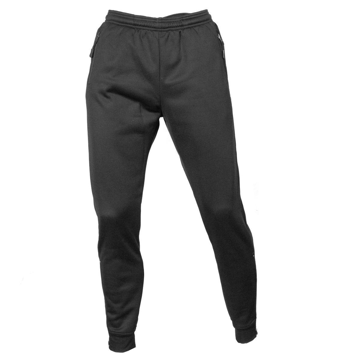 AM BOWLS Men’s Slim Fit Fleecy Track Pant with Ankle Zip