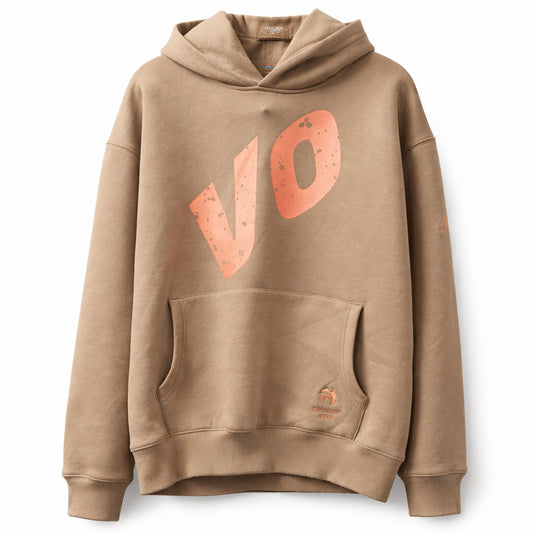 Unisex VO2026 Cotton Hoodie - Brown