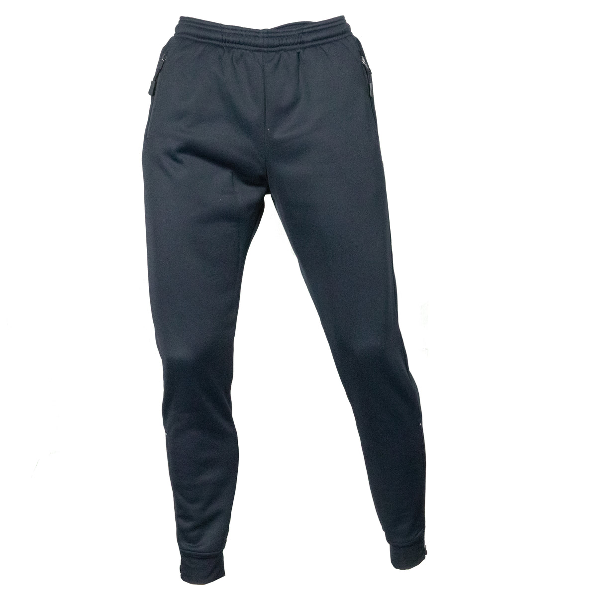 AM BOWLS Men’s Slim Fit Fleecy Track Pant with Ankle Zip