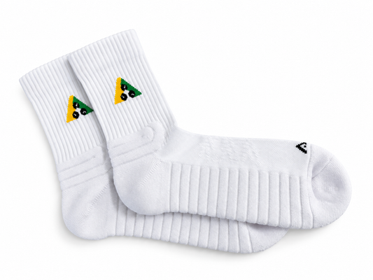 AM BOWLS Unisex Cushioned Crew Socks