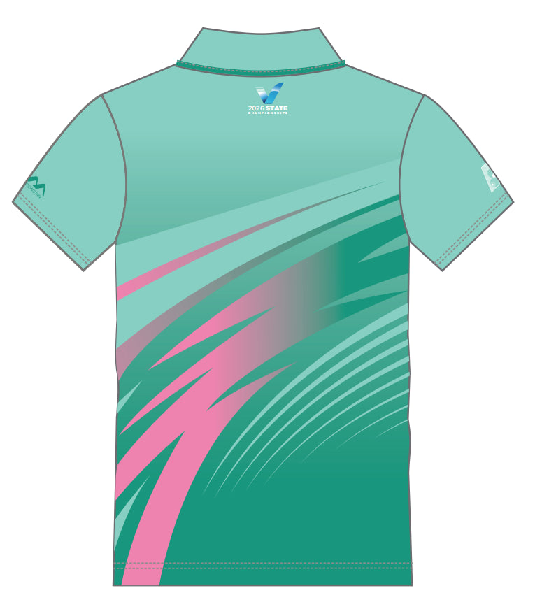 Men's Bowls Polo Teal