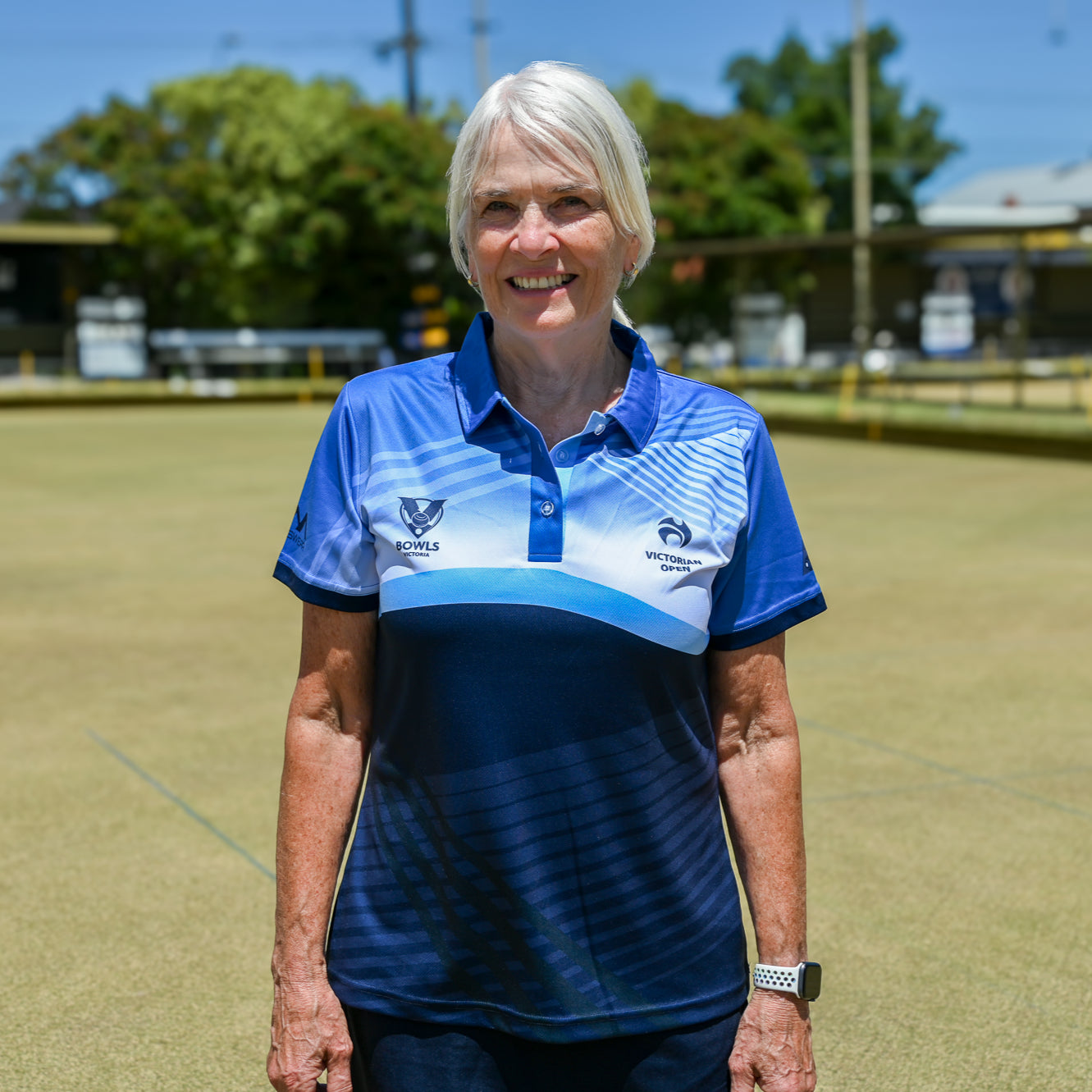 Women's VO2026 polo shirt -Blue