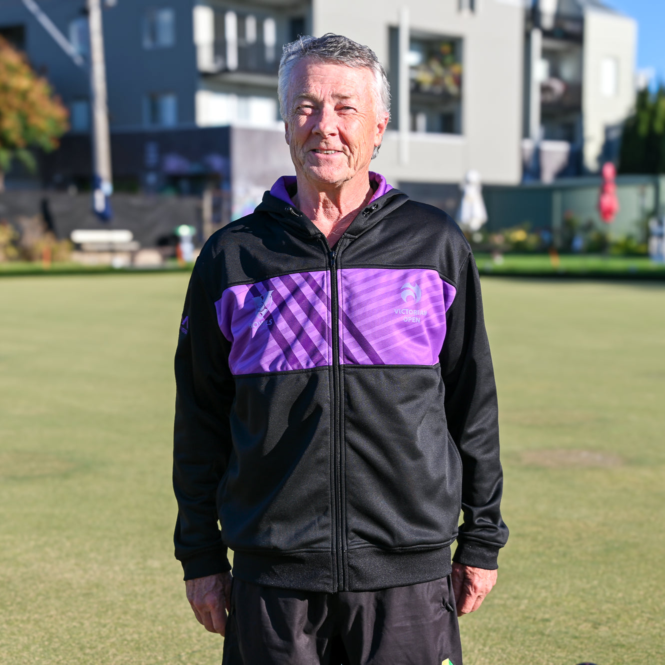 Unisex VO2026 hoodie - Purple/Black