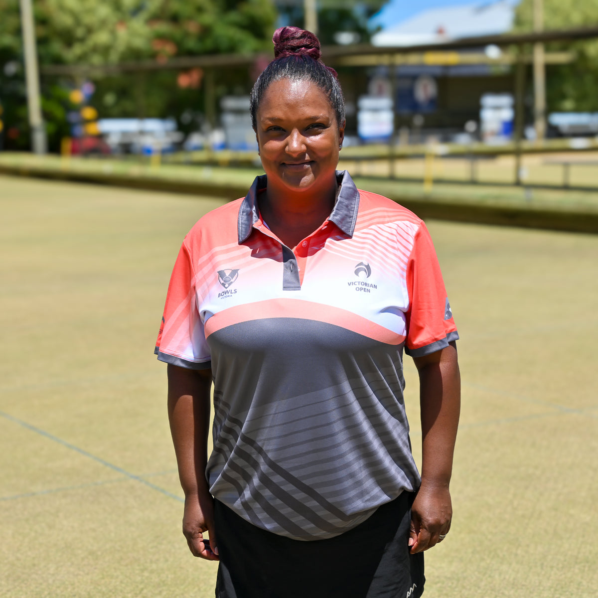 Women's VO2026 polo shirt - Peach