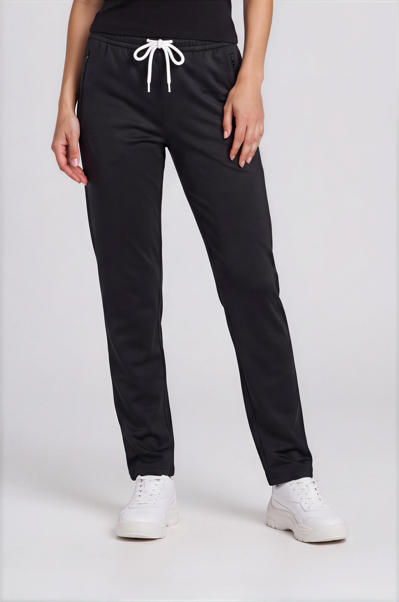 AM BOWLS Women's Straight-Leg Fleecy Track Pant